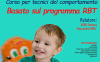 Corso ABA per tecnico del comportamento – Programma RBT