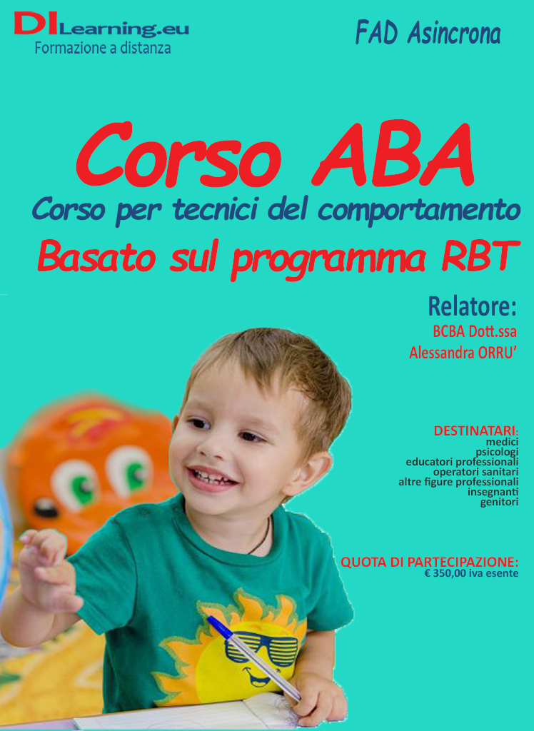 Corso ABA per tecnico del comportamento – Programma RBT